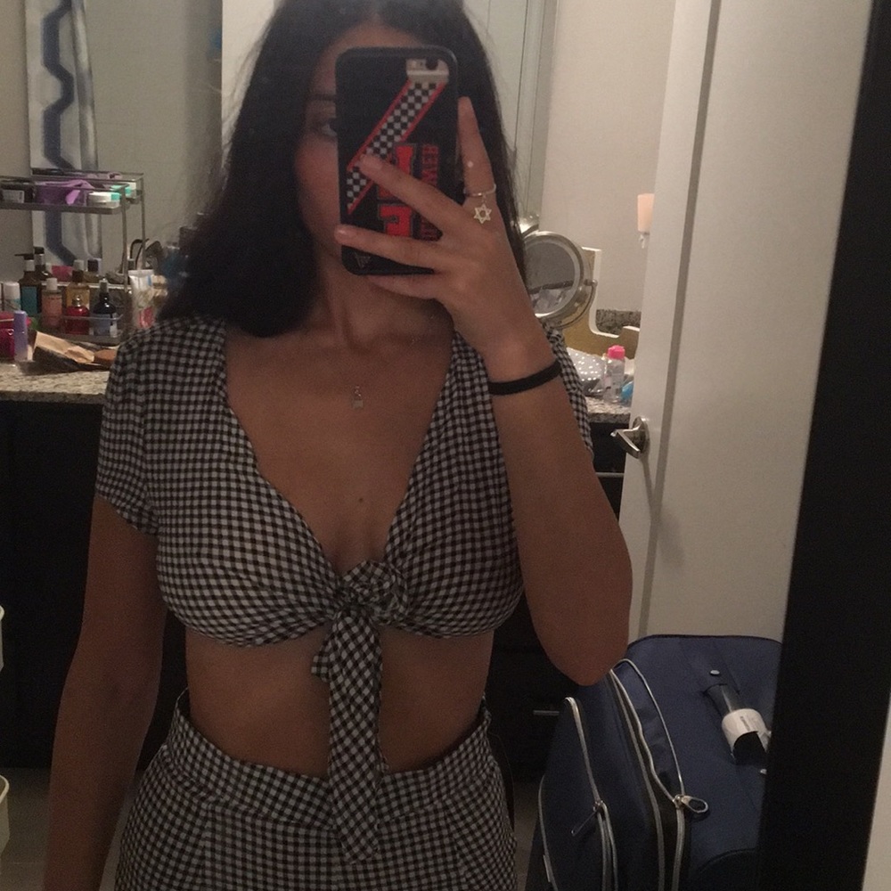 gingham set - Picture 2 of 3